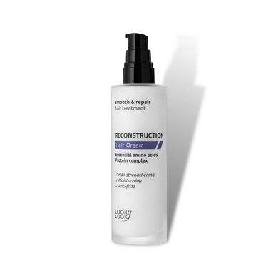 Permanent hair restoration cream Reconstruction Hair Cream Looky Look 100 ml