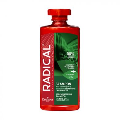 Укрепляющий шампунь для ослабленных волос Farmona Radical 400 мл