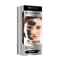 Чорна маска Експрес детокс для обличчя Revuele 80 мл