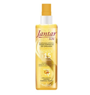 Protective thermal water for tanning SPF 15 Jantar Sun Farmona 200 ml