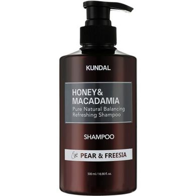 Honey & Macadamia Nature Shampoo Pear & Freesia Kundal 500 ml