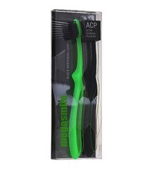 Toothbrush Black Whitening Medium Green Megasmile