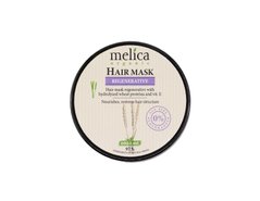 Відновлююча маска для волосся з протеїнами пшениці та вітаміном E Melica Organic 350 мл