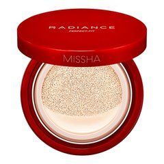 Тональная основа-кушон Radiance Perfect-Fit Cushion Foundation SPF 50 №19 Ivory Missha 15 г