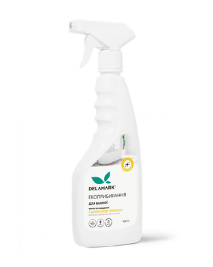 Bathroom cleaner with lemon scent DeLaMark 500 ml
