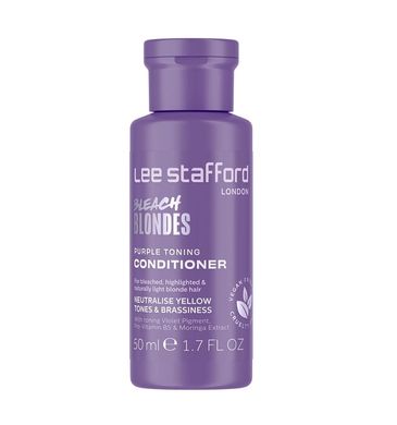 Toning purple conditioner for bleached hair Lee Stafford 50 ml