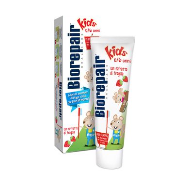 Комплекс Радуга вкусов - Детская зубная паста Веселый мышонок все вкусы BioRepair
