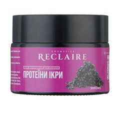 Moisturizing face cream for face with proteins of Caviar Reclaire 50 ml