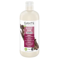 BIO Glossy Shine shampoo for hair shine with Protein Complex and Birch Leaves SANTE 500 ml