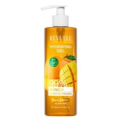 Moisturizing gel with mango 99% for face and body Revuele 400 ml