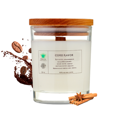 Aroma candle Coffee flavor L PURITY 150 g