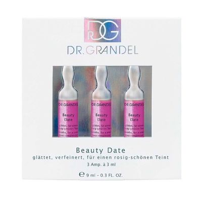 Ампула для розгладження, вирівнювання тону Beauty Date Ampoules Dr. Grandel 3 мл х 1 шт