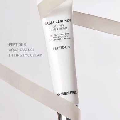 Lifting cream for the skin around the eyes with peptides Peptide9 Aqua Essence Lifting Eye Cream Medi-Peel 40 ml