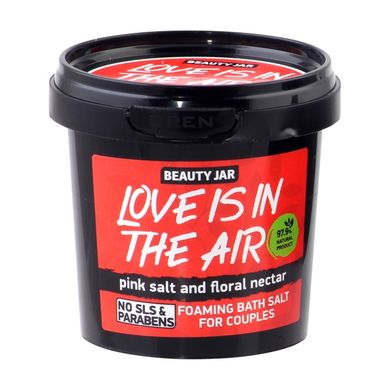 Пенистая соль для ванны Love Is In The Air Beauty Jar 200 г