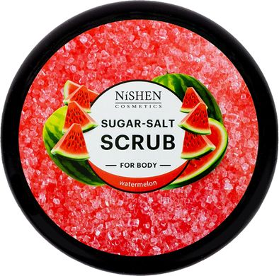 Sugar-salt body scrub watermelon Nishen 365 g