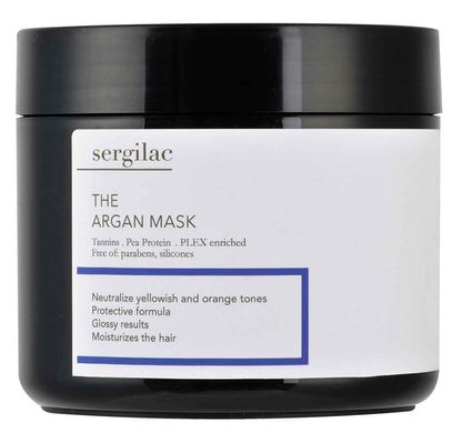 Hair mask with argan oil SERGILAC 500 ml