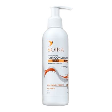 Balancing conditioner Regeneration and shine with a complex of ANA acids and Soika apple cider vinegar 200 ml