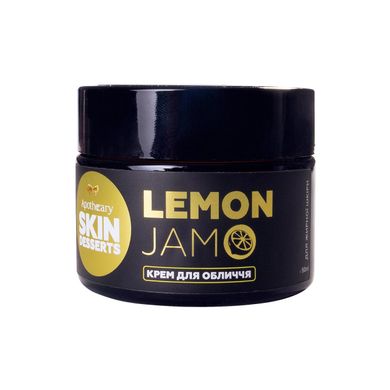 Face Cream Lemon Jam Apothecary Skin Desserts 50 ml