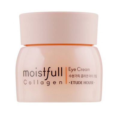 Cream-gel for the skin around the eyes with collagen Moistfull Collagen Eye Cream Etude House 28 ml