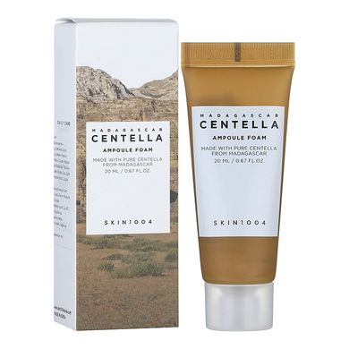 Пінка для вмивання з центеллою Madagascar Centella Ampoule Foam SKIN1004 20 мл