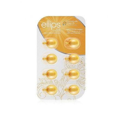 Hair vitamins-oil Luxurious shine with Aloe Vera oil Ellips 8 pcs