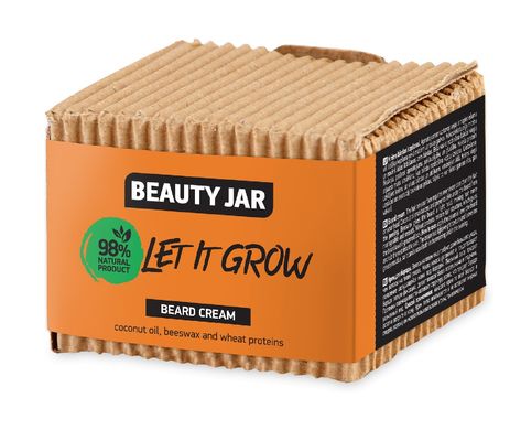 Чоловічий крем для бороди Let It Grow Beauty Jar 60 мл