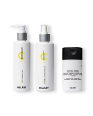 Set Enzyme cleansing and Toning with vitamin C for dry and normal skin types Hillary