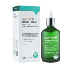 Highly concentrated ampoule facial serum with centella extract and panthenol Cica Farm Blemish Clear Ampoule FarmStay 100 ml