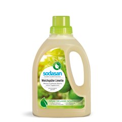 Organic fabric softener/rinser Fabric Softener Lime for fast ironing SODASAN 0.75 l
