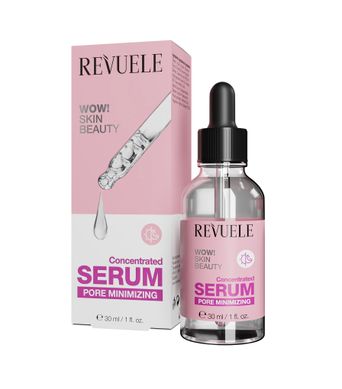 Face serum WOW! SKIN BEAUTY for minimizing pores Revuele 30 ml