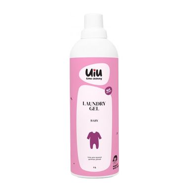 Washing gel for children's clothes without fragrance UIU DeLaMark 1 l