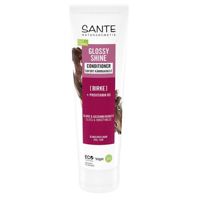 BIO-Conditioner Glossy Shine for hair shine with Protein Complex and Birch Leaves SANTE 150 ml