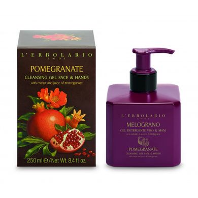 Cleansing gel for face and body Pomegranate L'ERBOLARIO 250 ml