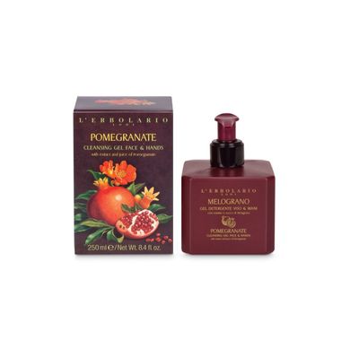 Cleansing gel for face and body Pomegranate L'ERBOLARIO 250 ml