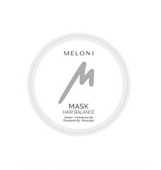 Restorative mask with keratin and silk hydrolyzate MASK HAIR BALANCE MELONI 50 ml