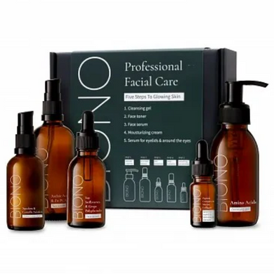 Set Professional daily facial care - 5 steps to radiant skin Biono