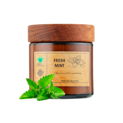 Aroma candle Fresh mint M PURITY 100 g