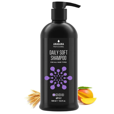 Szampon "Daily Mild" do każdego rodzaju włos&oacute;w ANAGANA 1000 ml