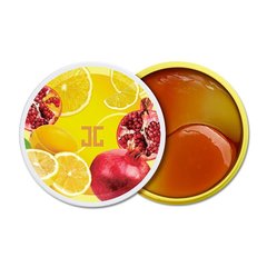 Hydrogel eye patches with lemon and pomegranate extract Pom Lemon Duo Eye Gel Patch JAYJUN 60 pcs