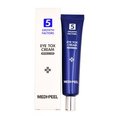 Омолоджуючий ліфтинг-крем для повік з пептидним комплексом 5 Growth Factors Eye Tox Cream Medi-Peel 40 мл