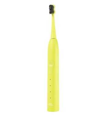 Звуковая гидроактивная зубная щетка Black Whitening II Electric Yellow (желтая) Megasmile