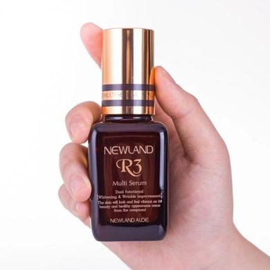 Rejuvenating serum with a complex of therapeutic plant extracts R3 Multi Serum Newland All Nature 50 ml