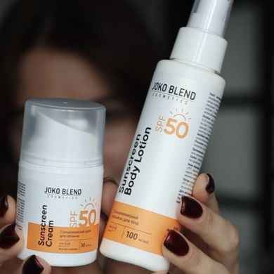 Солнцезащитный крем для лица spf 50 Joko Blend 30 мл