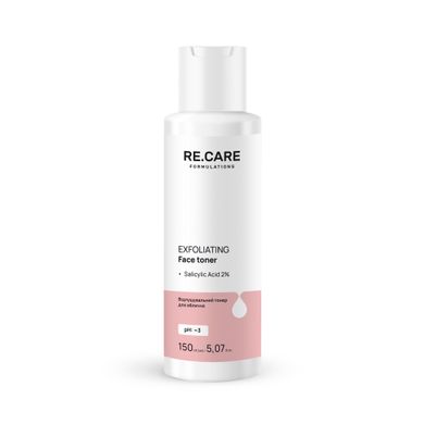 Exfoliating Face toner RE.CARE 150 ml