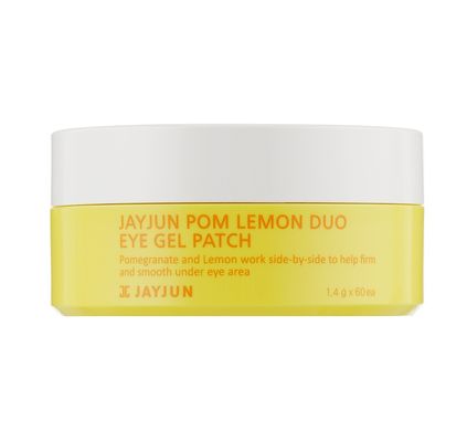 Гідрогелеві патчі для очей з екстрактом лимона й граната Pom Lemon Duo Eye Gel Patch JAYJUN 60 шт