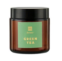 Aroma candle in a glass with aroma Green tea HiSkin 100 ml