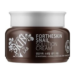 Face cream with snail mucin Snail Solution Cream Fortheskin 100 ml