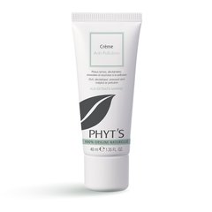 Відновлюючий та зволожуючий крем для тьмяної шкіри всіх типів з втраченим сяйвом Crème Anti-Pollution Phyt's 40 мл