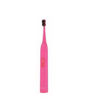 Звуковая гидроактивная зубная щетка Black Whitening II Shocking Pink (розовая) Megasmile