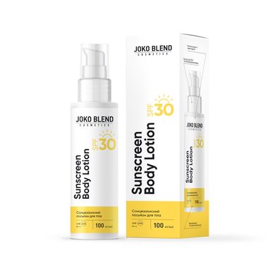 Солнцезащитный лосьон для тела spf 30 Joko Blend 100 мл